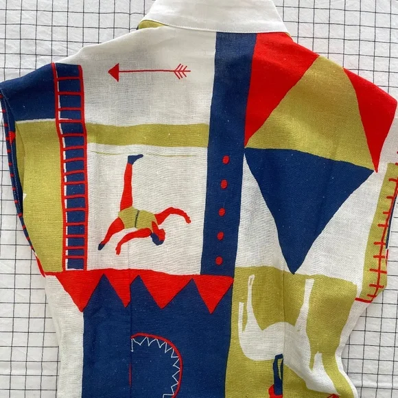 NWT ~ Palava Print Dress ~ 6 - Picture 4 of 11